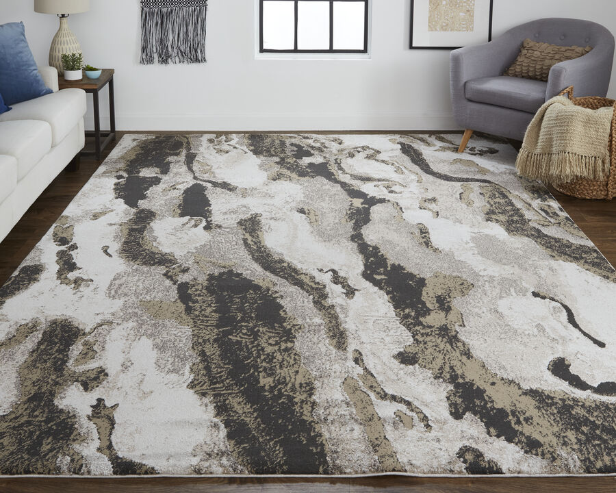 Vancouver 39FGF Ivory/Brown/Taupe 9' x 12' Rug