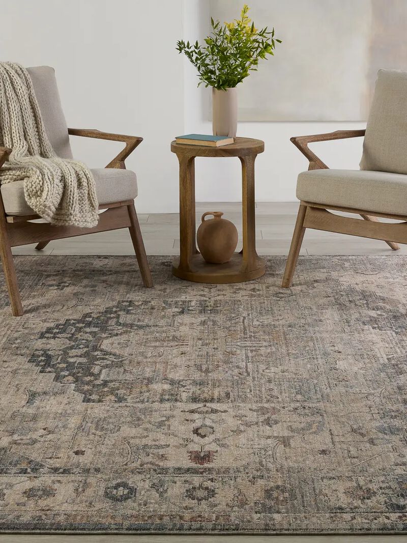 Terra Starling Natural 3' x 12' Runner Rug