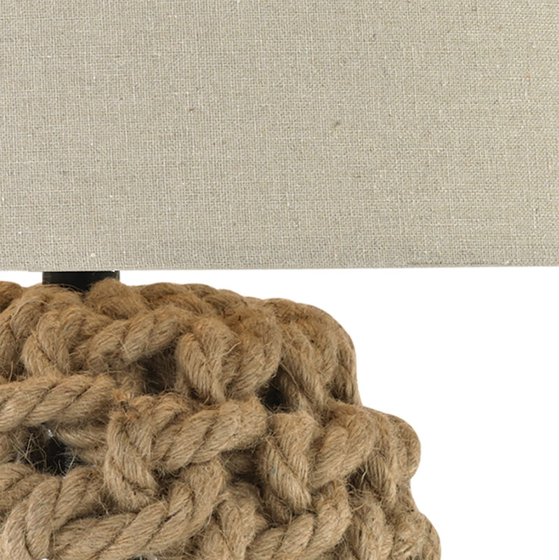 Rope 29.5'' High 1-Light Table Lamp