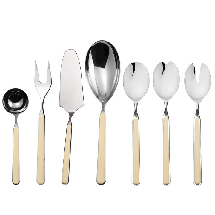 Fantasia 7-Piece Serving Set in Sesame