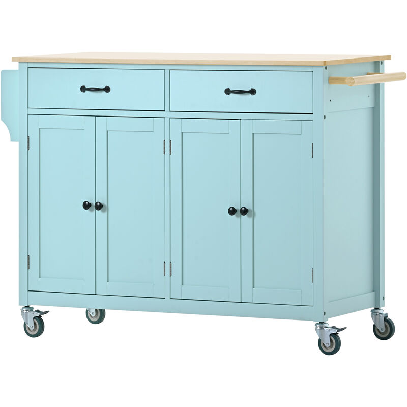 Merax Kitchen Island Cart