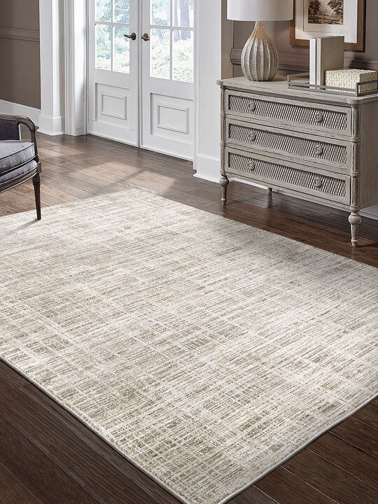 Nebulous 3'3" x 5' Beige Rug