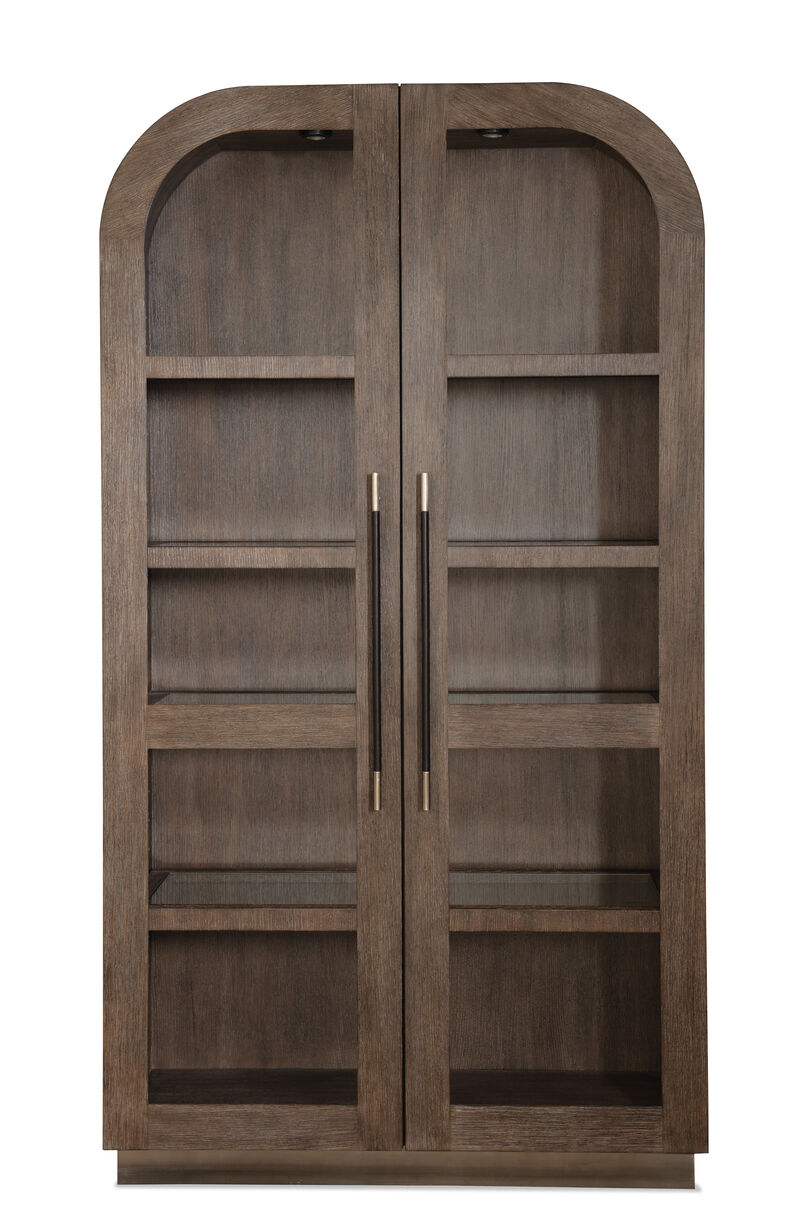 Modern Mood Display Cabinet in Brown