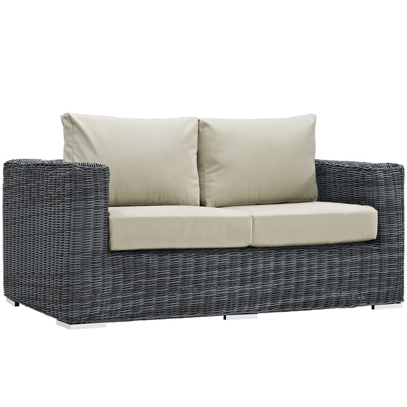 Modway - Summon Outdoor Patio Sunbrella® Loveseat