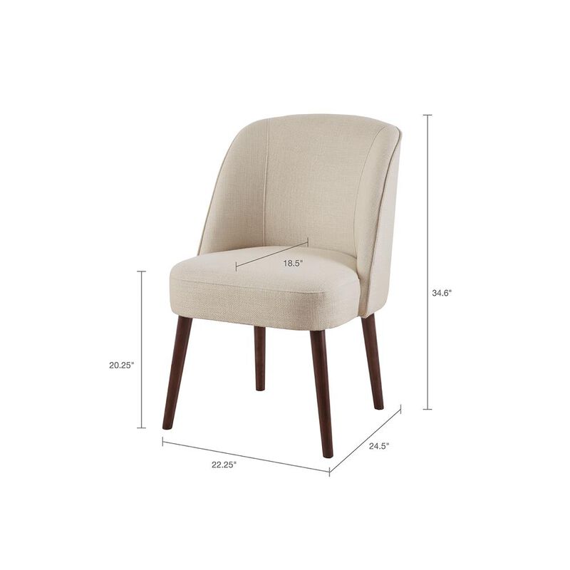 Madison Park Bexley Rounded Back Dining Chair,MP100-0152
