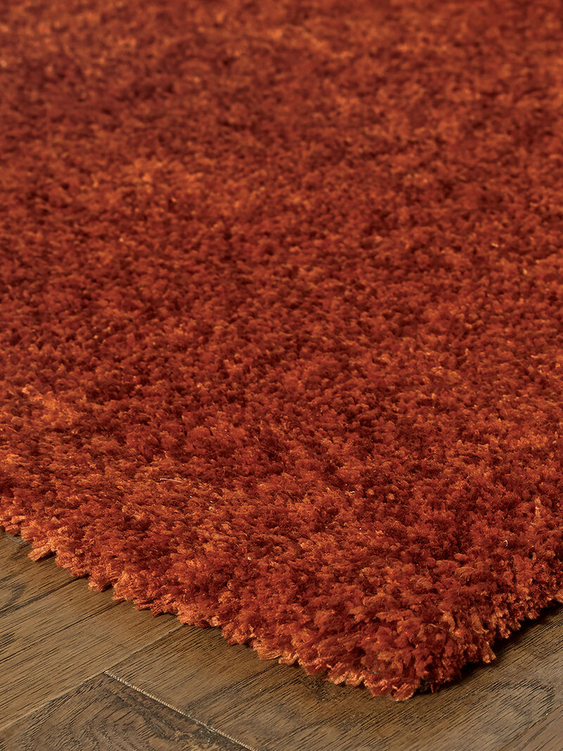 Heavenly 5' x 7' Red Rug