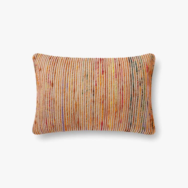 P0242 Rust/Multi 13"x21" Poly Pillow