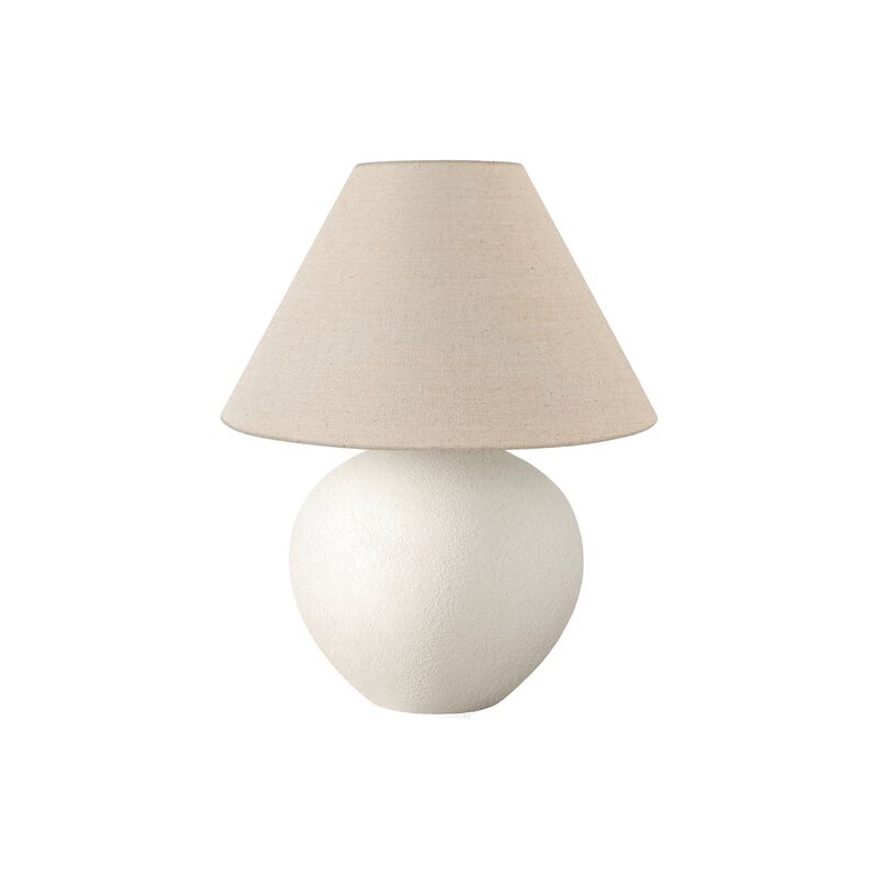 Monarch Specialties I 9631 - Lighting, 16"H, Table Lamp, Cream Shade, Cream Ceramic, Contemporary