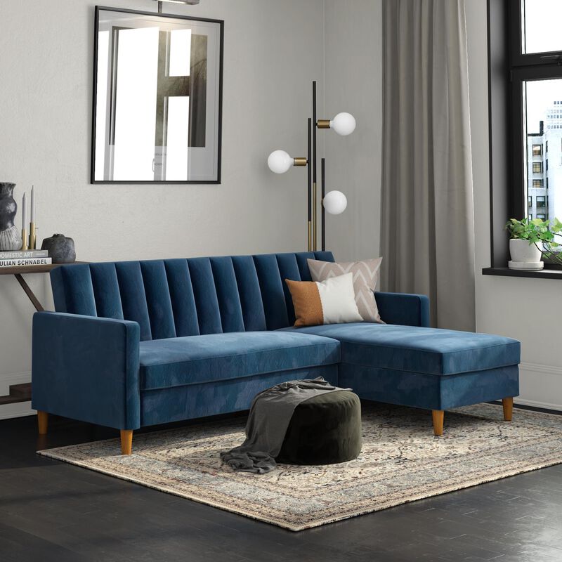 Karen Futon Sectional with Storage