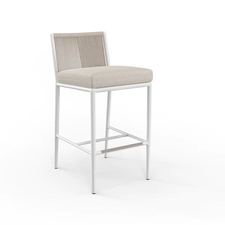 Sabbia Barstool in Echo Ash, No Welt