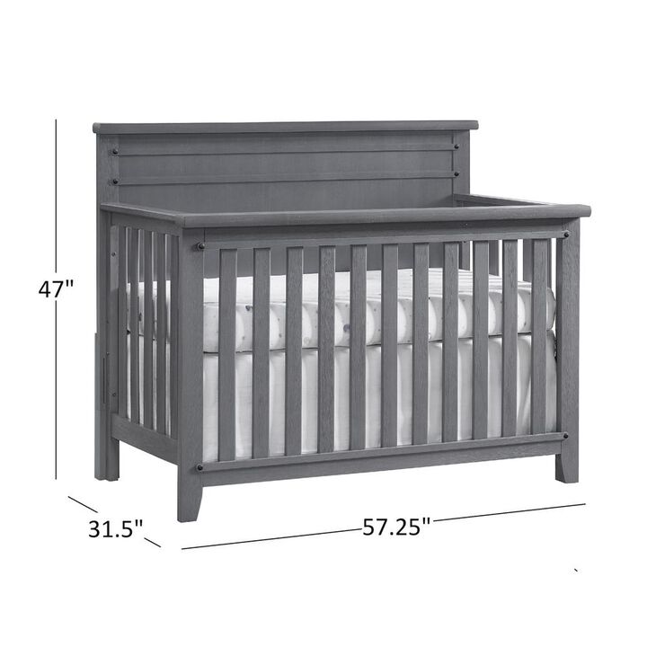 Soho Baby Ellison 4 In 1 Crib Ash Gray