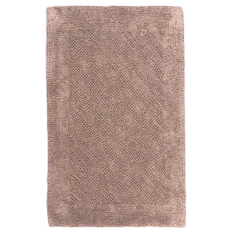 Shooting Star 220 GSF Reversible Bath Rug 17 x 24 - Natural