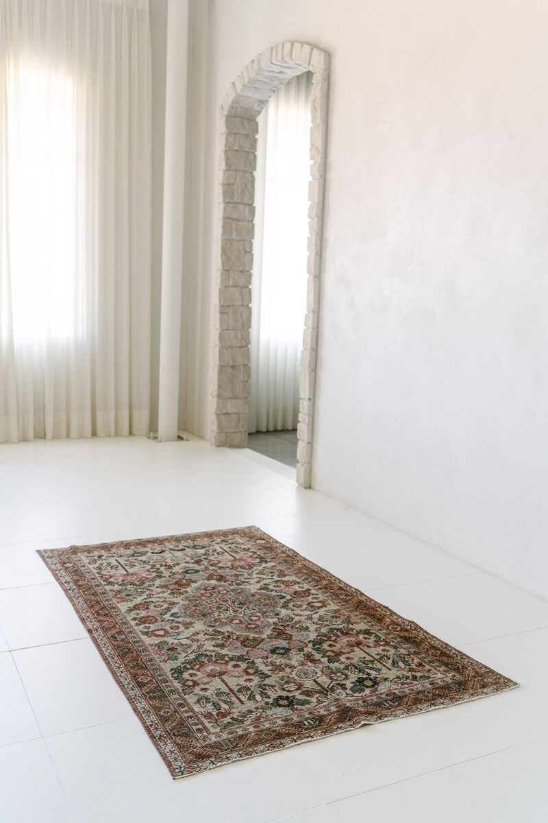 District Loom Vintage Mahal scatter rug-Marshall