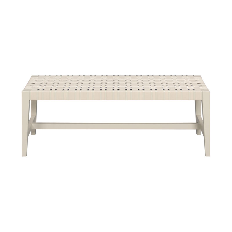 Causeway White Bench