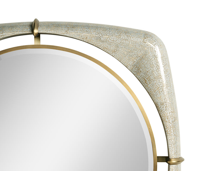 Toulouse Eggshell Mirror