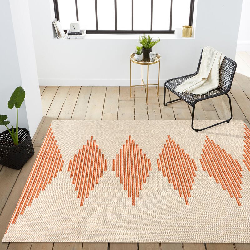 Vinales Diamond Stripe Indoor/Outdoor Area Rug