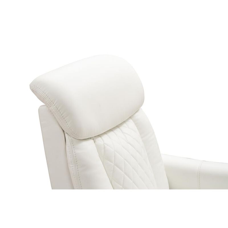 Barcalounger 23PHL-3086 Lauren Power Lift Recliner, Winter White