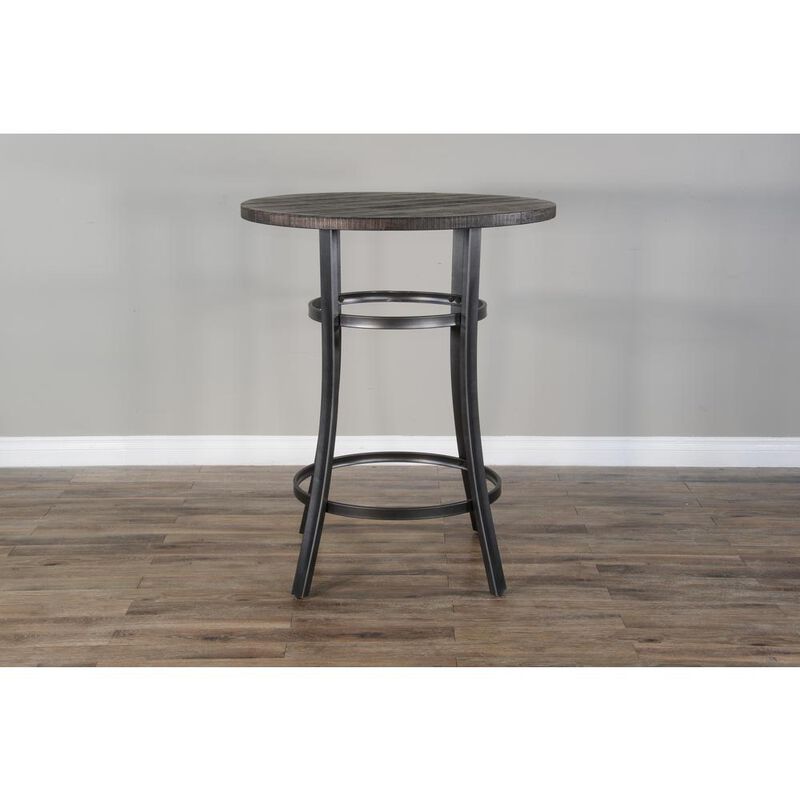 Sunny Designs Metal Frame Pub Table