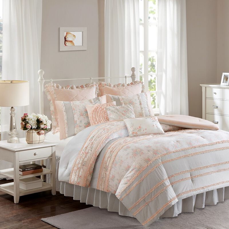 Gracie Mills Ricardo Cotton Percale Comforter Set