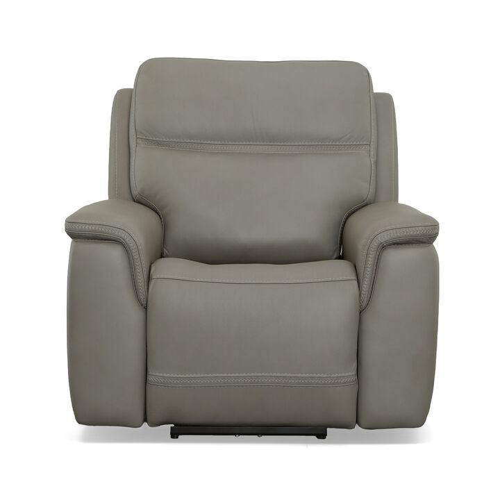 Sawyer Grey Power Recliner
