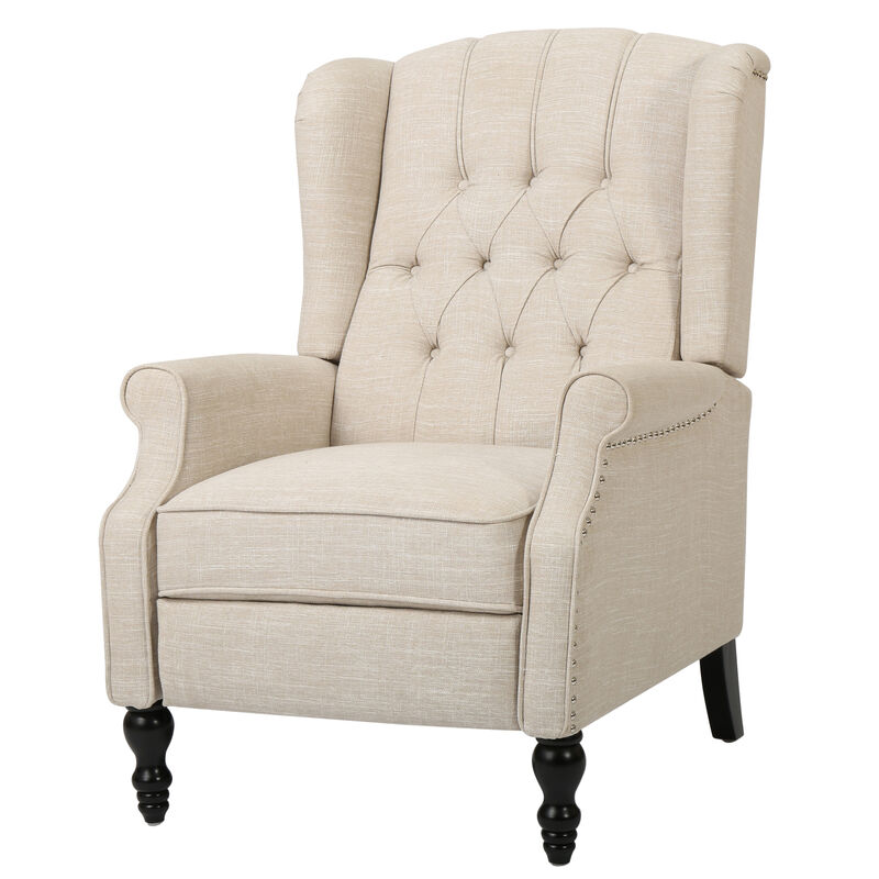 Merax Tufted Fabric Arm Chair Recliner