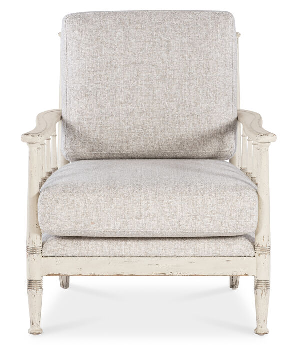 Prairie White Upholstered Chair