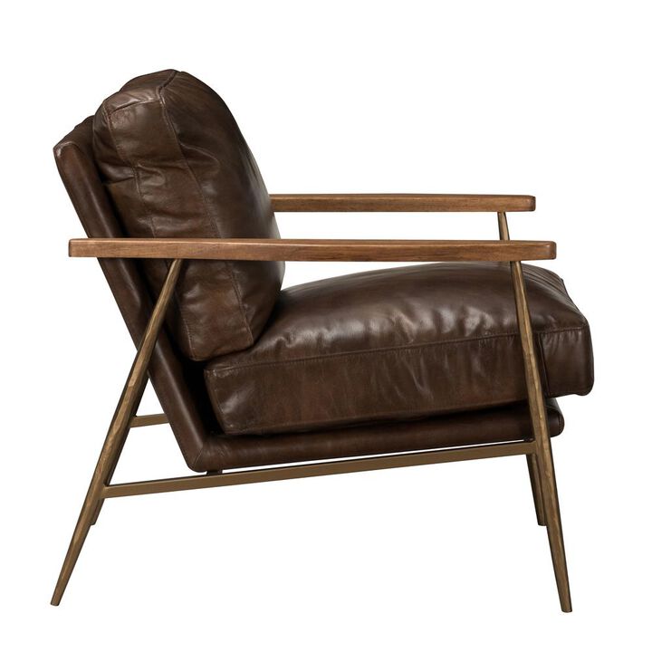 Belen Kox Vintage Leather Club Chair, Belen Kox