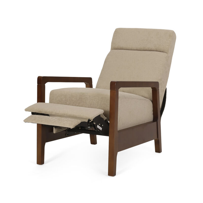 Christopher Knight Home® Wood Hand Manual Club Recliner Chair