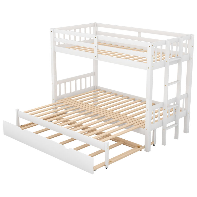 Merax Classic Pull-Out Multi-Functional Bunk Bed