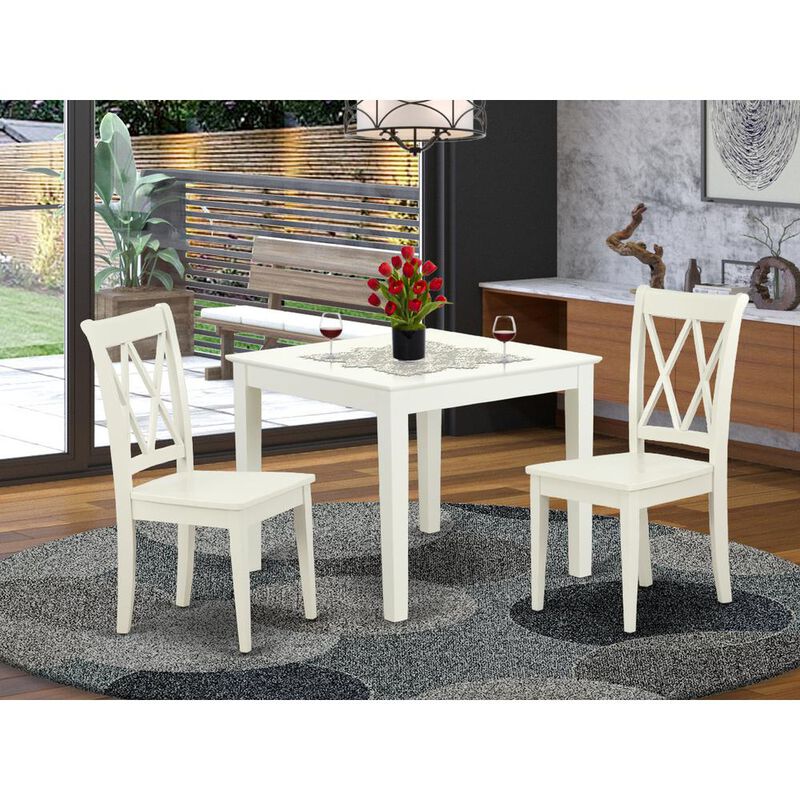 Dining Room Set Linen White