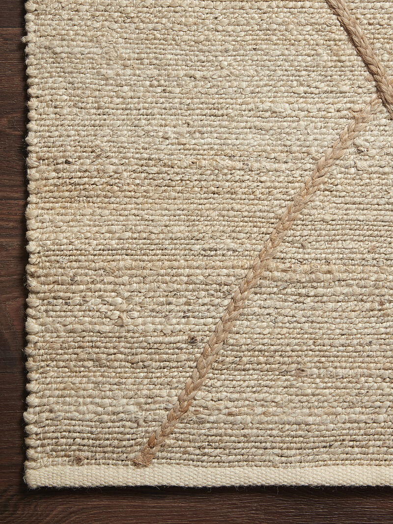 Bodhi BOD01 Ivory/Natural 5' x 7'6" Rug