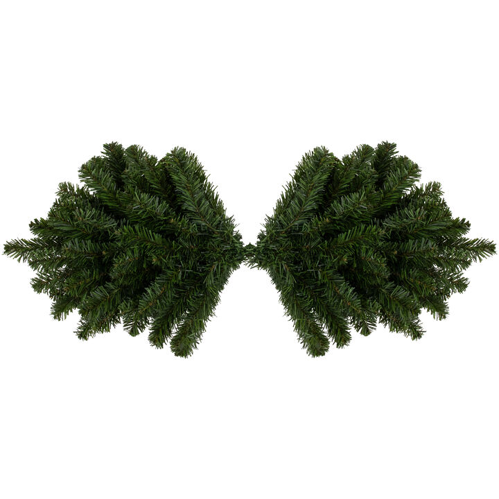 32" Canadian Pine Artificial Christmas Door Swag - Unlit