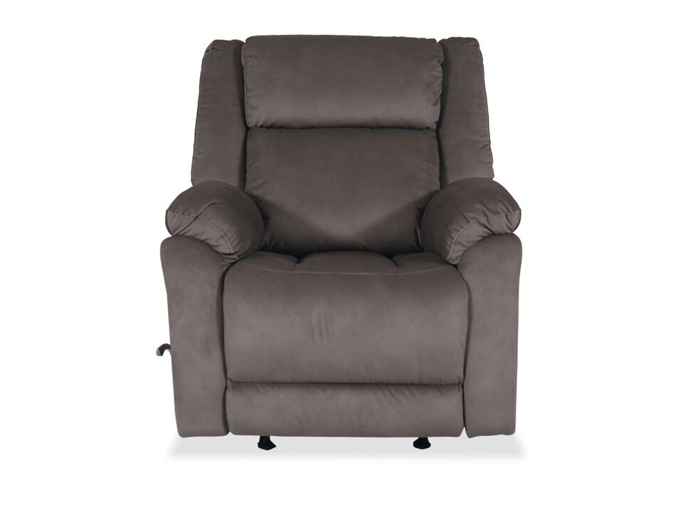 Walnut Glider Recliner