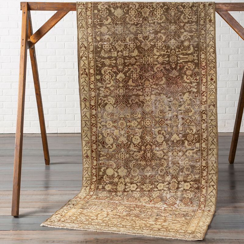 District Loom Vintage Turkish Runner Rug-Merriweather