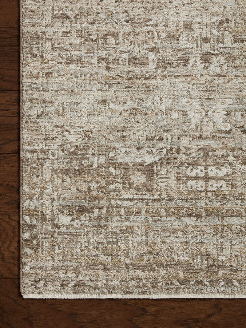 Honora Bark/Dove 5'3" x 7'9" Area Rug by Amber Lewis x Loloi