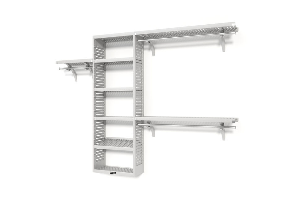 Solid Wood Reach-In Closet Organizer