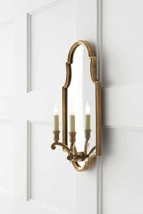 Sussex Medium Framed Double Sconce