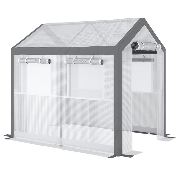 Portable Walk-in Greenhouse for Indoor Outdoor Plant Growth and Protection