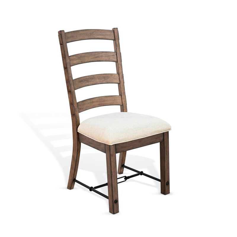Sunny Designs Yellowstone Ladderback Chair, Cushion Seat