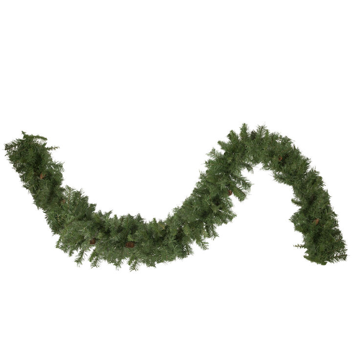 9' x 12" Black River Pine Artificial Christmas Garland  Unlit