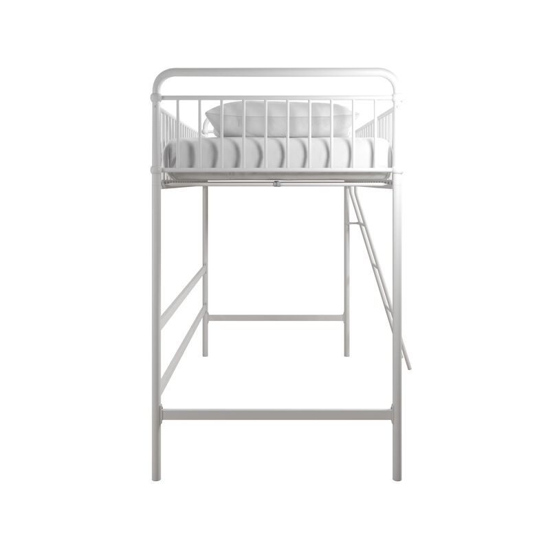 Atwater Living Kalvin Twin Metal Loft Bed