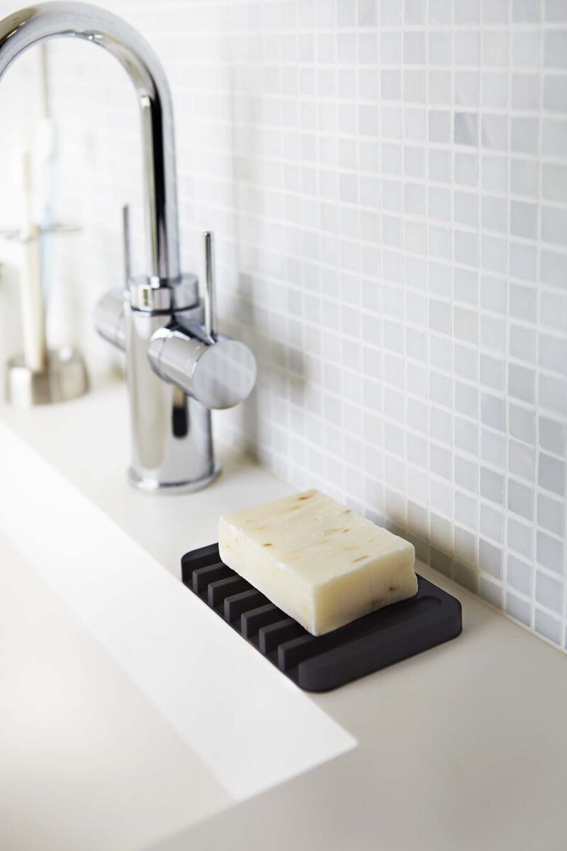 Self-Draining Soap Tray