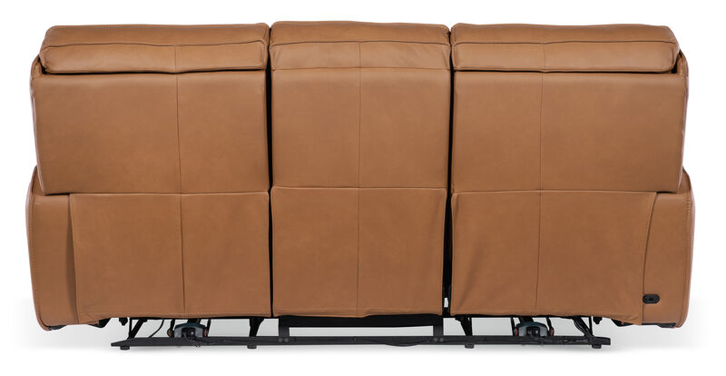 Miles Zero Gravity Power Sofa in Brown