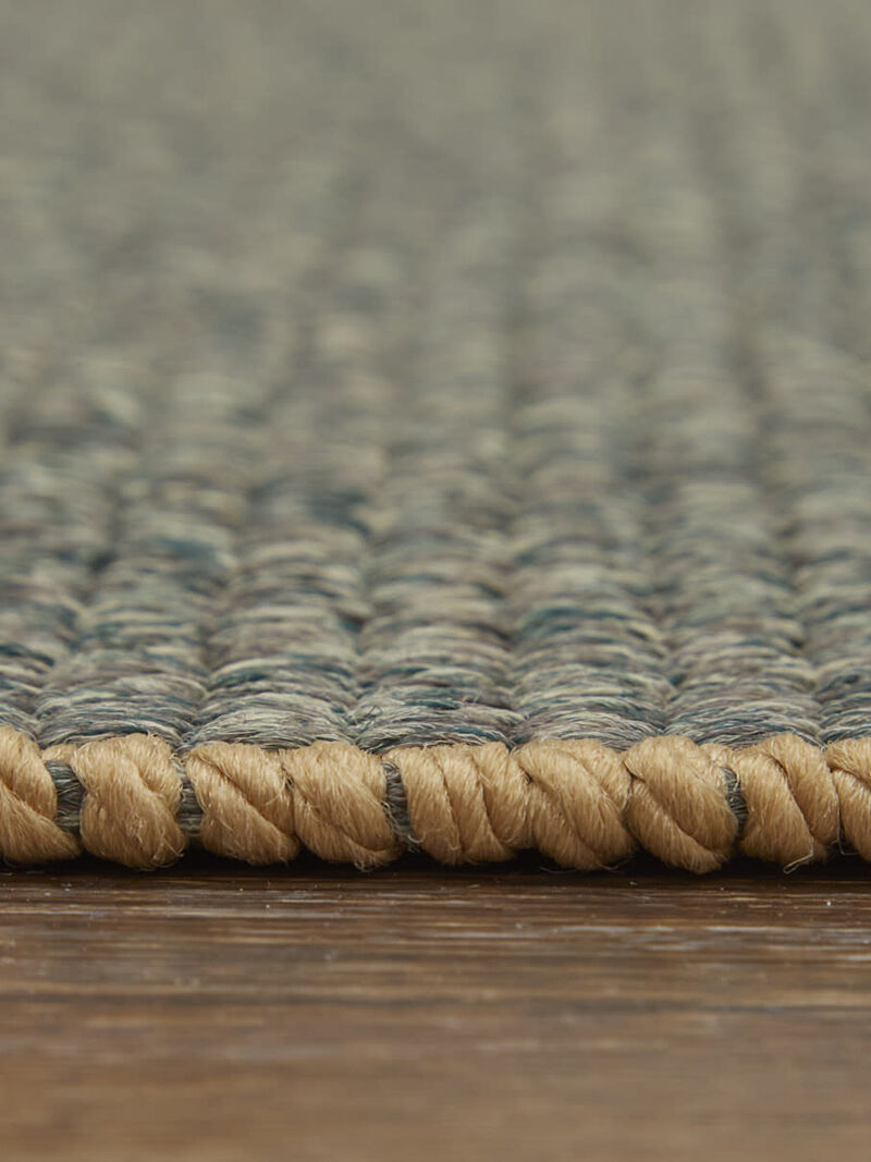 Theo 0827F 9' x 12' Green/Tan Rug