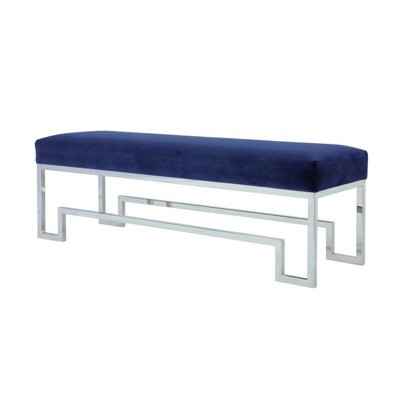 Bronson Bench Silver Navy