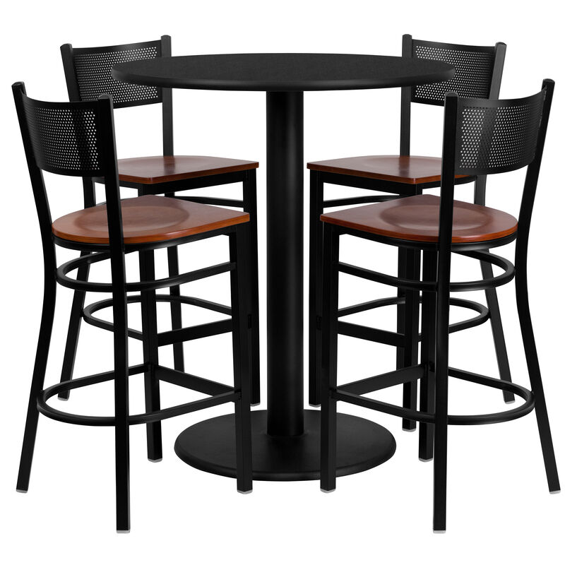 Laminate Restaurant Bar Table and Stool Sets