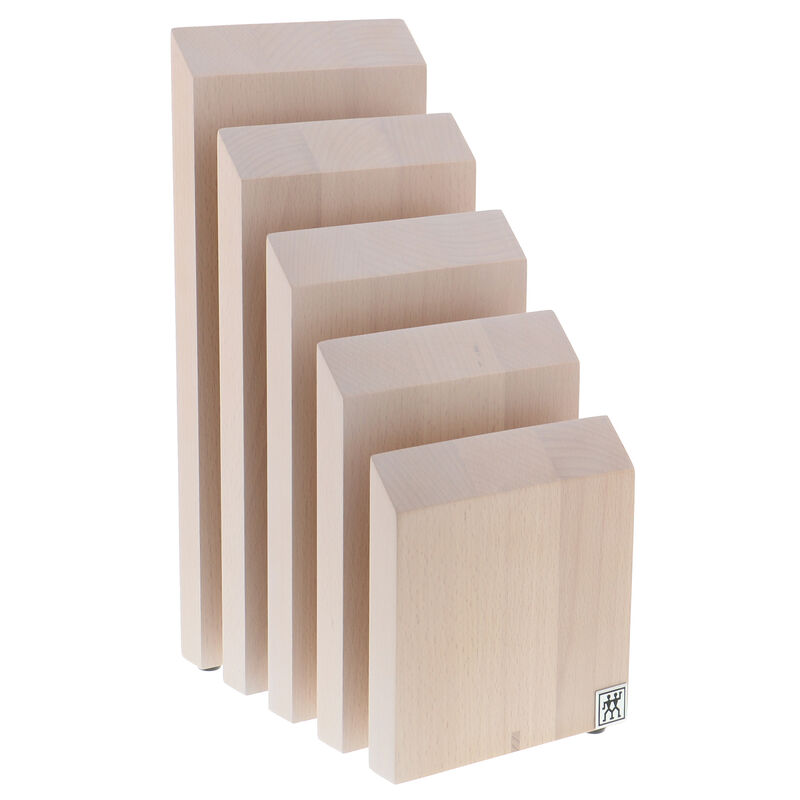 ZWILLING Italian Upright Magnetic Knife Block - Natural Beechwood