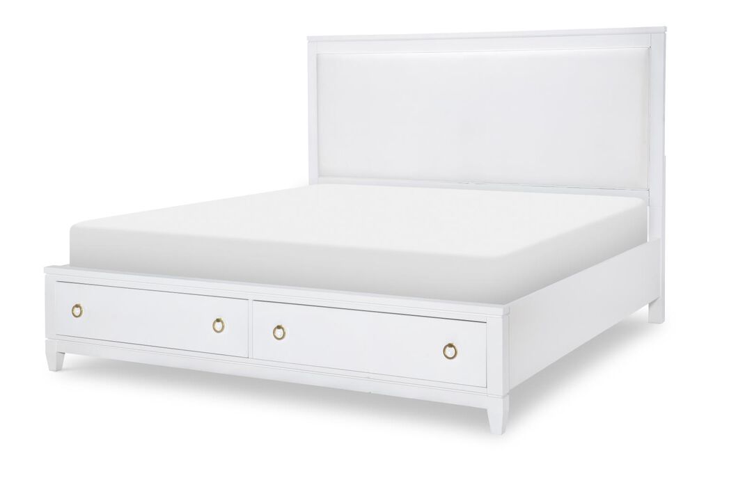 Summerland Upholstered Ca King Bed w/ Storage