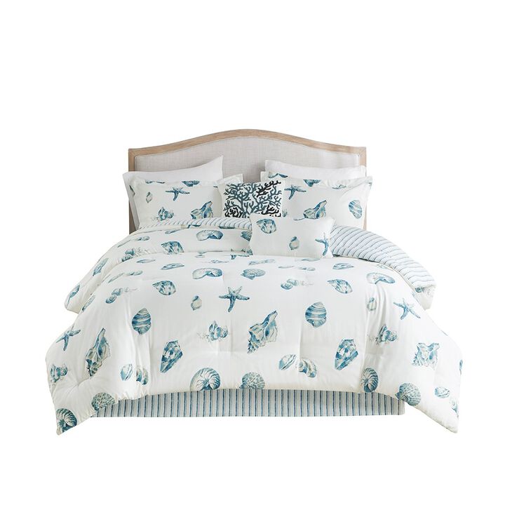 Gracie Mills Lane Coastal Breeze Comforter Set