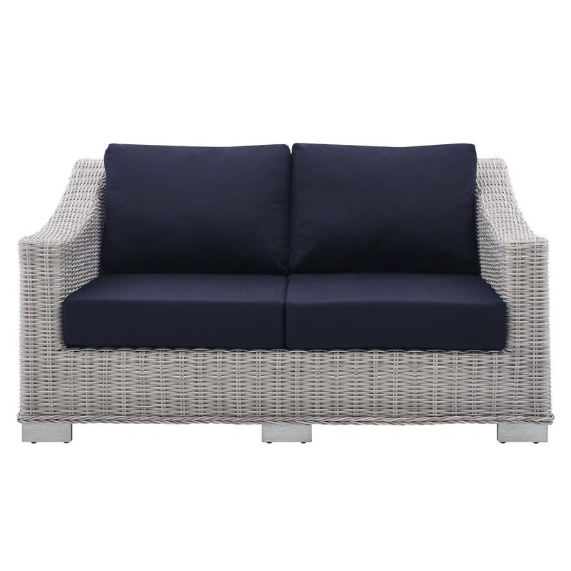 Modway - Conway Sunbrella® Outdoor Patio Wicker Rattan Loveseat